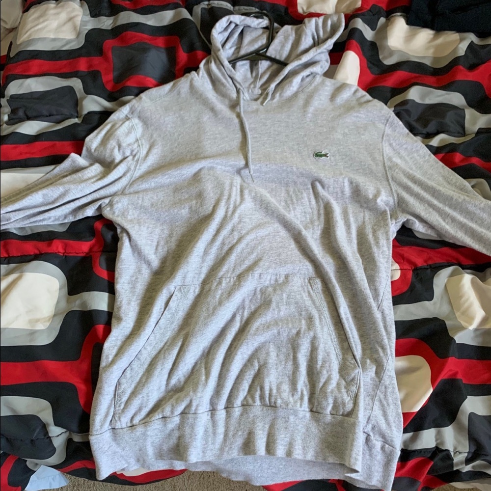 Lacoste light grey jacket